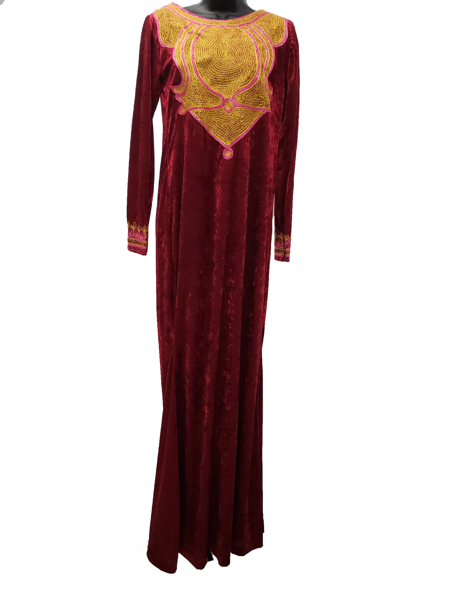 Afrocentric Collection Royalty Black & Beautiful-Red-L