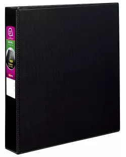 Avery® Durable Binder, 1-1/2" Rings, 375-Sheet-Black (27350)