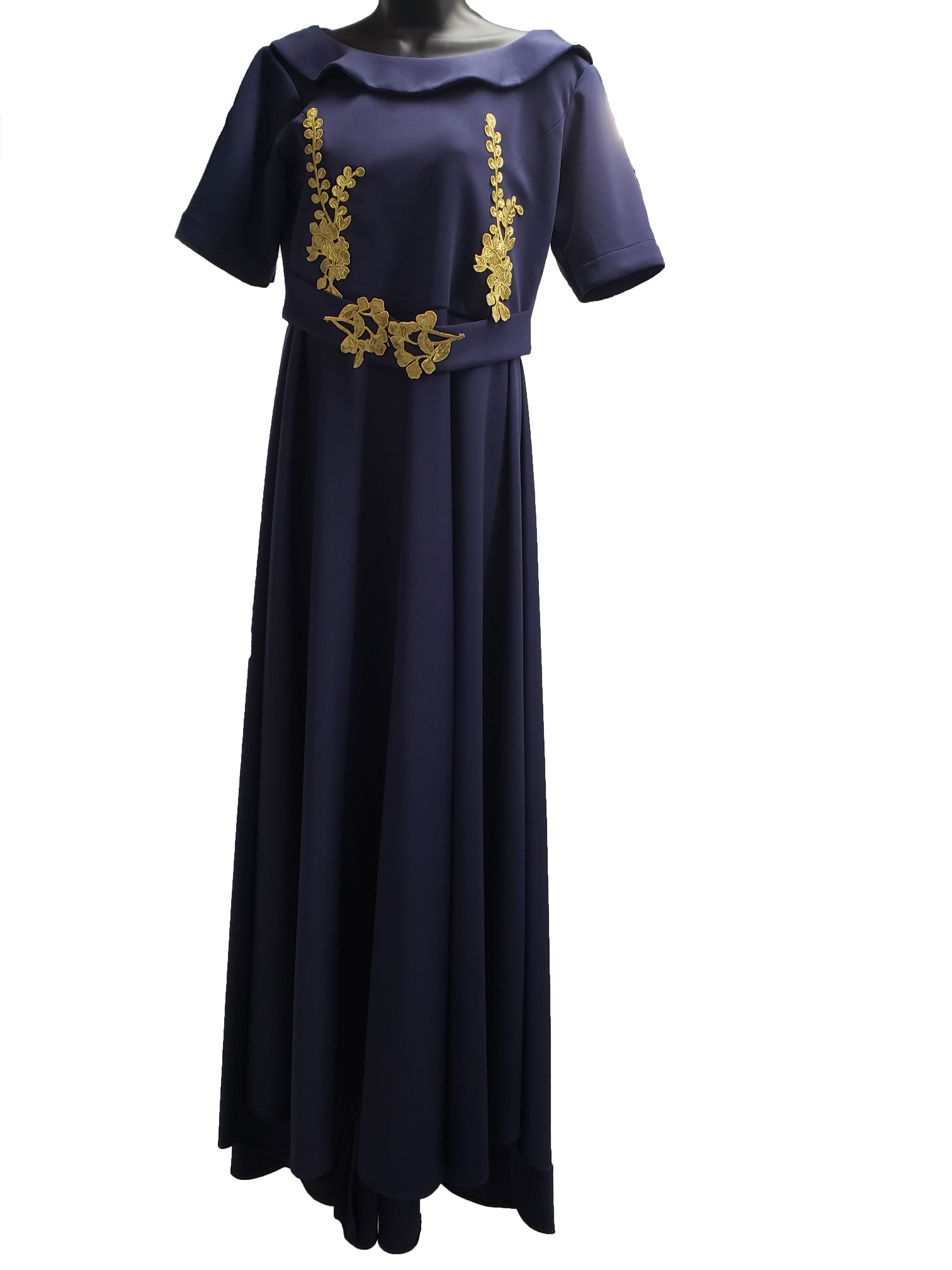 Eurocentric Collection Royalty White & Beautiful- Blue-M