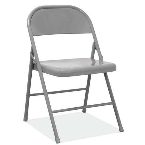 A Steel Folding Chairs - 4 pcs in a Pack